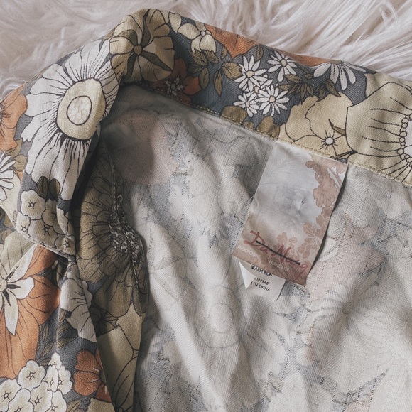 Free People Da-Nang Silk Utility Floral Jumpsuit - Picture 6 of 12